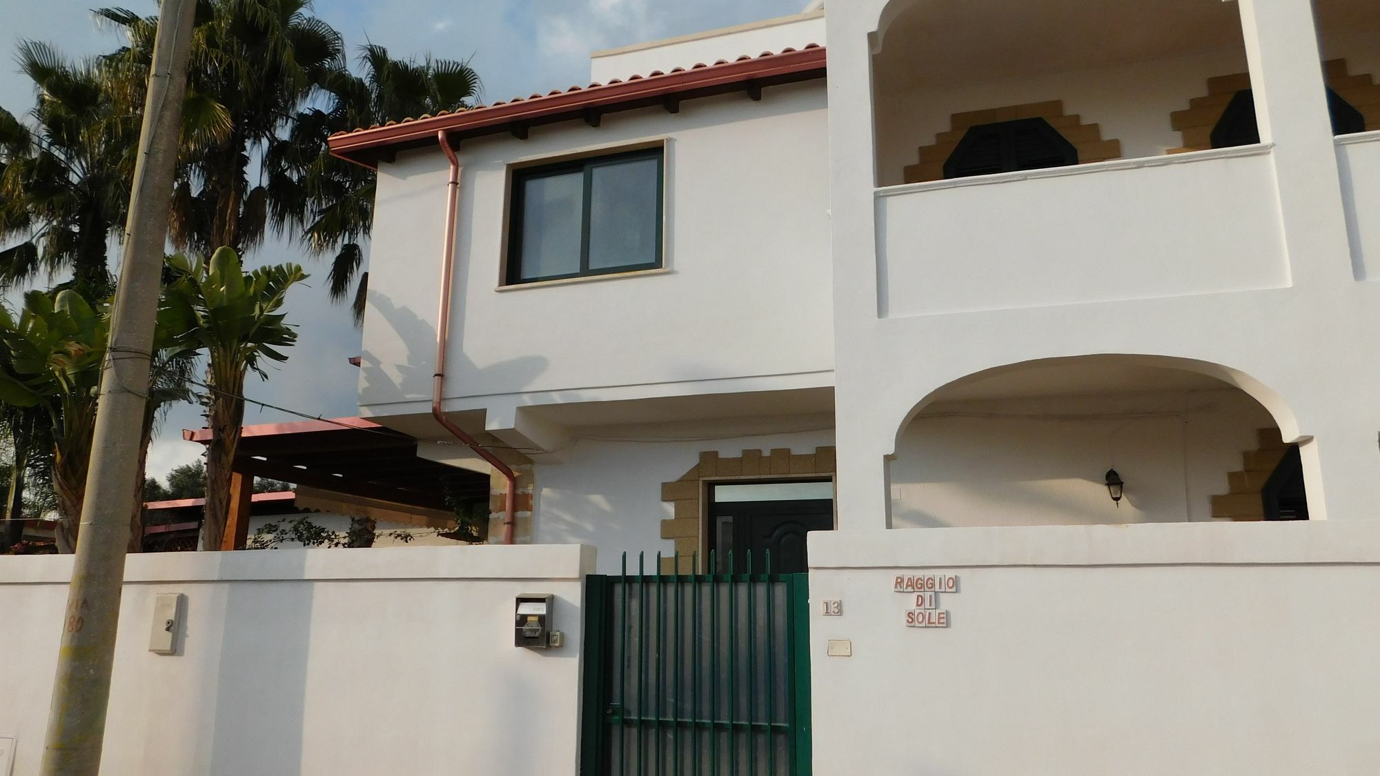 Villa Raggio Di Sole Parcheggio Privato Porto Cesareo Bagian luar foto